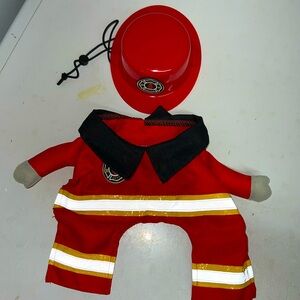 Dog Fireman Costume, Small